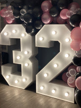 Load image into Gallery viewer, 5 Feet Marquee Numbers &amp; Balloon Garland
